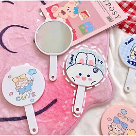 Bộ gương lược hình thú cute