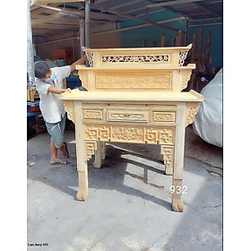 Mua Bàn thờ 3 tầng mẫu triện sen màu sáng