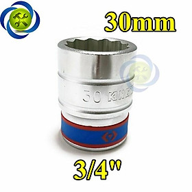 Mua Tuýp 30mm 3/4 Kingtony 633030M 12 cạnh màu trắng