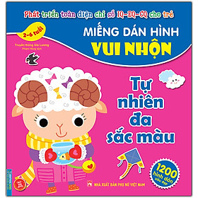 Miếng Dán Hình Vui Nhộn - Tự Nhiên Đa Sắc Màu (2-6 Tuổi)