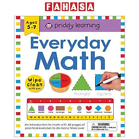 Ảnh bìa Wipe Clean Workbook: Everyday Math