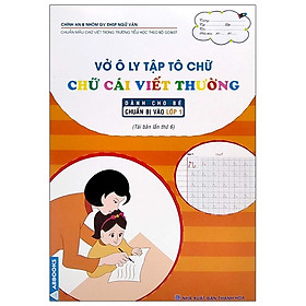 Hình ảnh sách Vở Ô Ly Tập Tô Chữ - Chữ Cái Viết Thường (Dành Cho Bé Chuẩn Bị Vào Lớp 1)