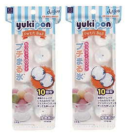 Combo 02 Khay làm đá đa dụng Kokubo viên hình cầu - Hàng nội địa Nhật