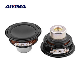 Aiyima 2pcs 2,5 inch trình điều khiển loa âm trầm 6 ohm 20W âm thanh âm thanh âm thanh loa âm thanh Neodymium Neodymium