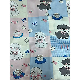 [HÌNH THẬT] Bộ Pijama Lụa Nữ Tay Lửng - NN-LD04