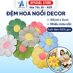Đệm Lót Ghế Bông Hoa Màu Ánh Sao Gối Ngồi Êm Ái Dày Mềm Đệm Ngồi Bệt Lót Ngồi Sofa Trang Trí Tựa Lưng Văn Phòng