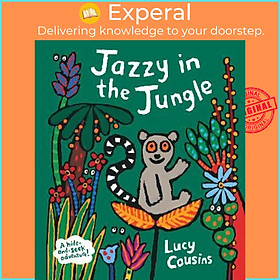Sách - Jazzy in the Jungle by Lucy Cousins (UK edition, paperback)