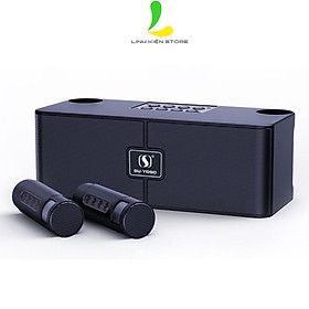 Mua Loa Bluetooth Karaoke Su-Yosd YS204 ( YS-204 ) - Loa xách tay chất liệu nhựa ABS cao cấp  kèm micro thay đổi tone giọng thú vị - Hàng nhập khẩu
