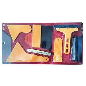Mua Bộ dụng cụ dán phim cách nhiệt  dán decal ô tô 7 món - dụng cụ cạo  tháo decal  phim cách nhiệt