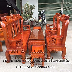Mua Bộ Bàn Ghế Minh Quốc Đào Gỗ Xoan Ta