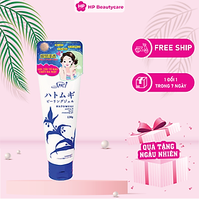 Gel Tẩy Tế Bào Chết SHCI Hatomugi Làm Sạch Sâu Chiết Xuất Hạt Ý Dĩ Dành Cho Da Mặt Tuýp 120g (Combo 120g Và Set 24ml)