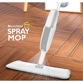Mua Cây lau nhà thông minh có vòi phun sương – siêu tiện lợi  cứng cáp – góc xoay đa hướng 360 độ