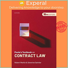 Sách - Poole's Textbook on Contract Law by Severine Saintier (UK edition, paperback)