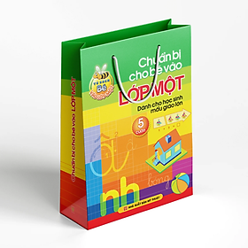 Sách Chuẩn Bị Cho Bé Vào Lớp Một (Túi 5 Cuốn)
