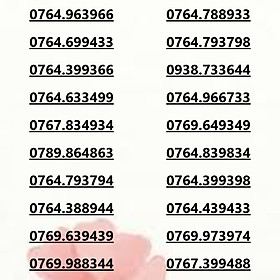 ( HỖ TRỢ ESIM) Sim Mobifone số đẹp MỆNH HỎA  may mắn và tài lộc  (CHƯA KÍCH HOẠT, PHẢI ĐĂNG KÝ CHÍNH CHỦ )- Hàng chính hãng