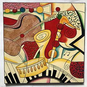 Mua Tranh Sơn Mài Nghệ Thuật Picasso Cao Cấp Thanh Bình Lê