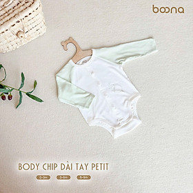 Bộ body chip dài tay petit Boona cho bé