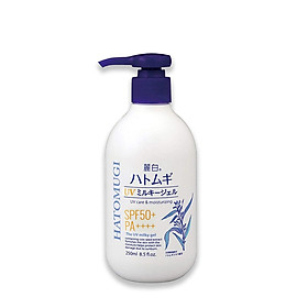 Sữa Dưỡng Thể Chống Nắng, Dưỡng Ẩm Và Làm Sáng Da Chiết Xuất Hạt Ý Dĩ Reihaku Hatomugi Nhật Bản SPF50 PA+++ 250ml