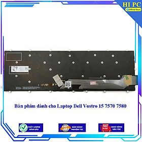 Bàn phím dành cho Laptop Dell Vostro 15 7570 7580 - Hàng Nhập Khẩu