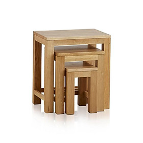Mua Bộ Bàn Xếp Lồng Oakdale Gỗ Sồi Ibie LTNDALO (44 x 35 cm)