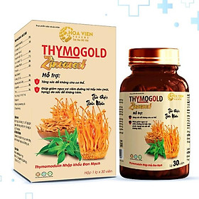 Viên Đông trùng Hạ Thảo THYMOGOLD ZINCACOOL - tăng sức đề kháng cho cơ thể