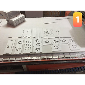 Kệ chân nail chó misa có ngăn