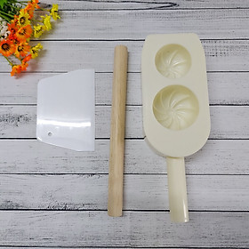 Bộ dụng cụ làm bánh bao 2 bánh