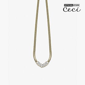 CECI - Dây chuyền nữ mặt đính đá thời trang CC4-01000155