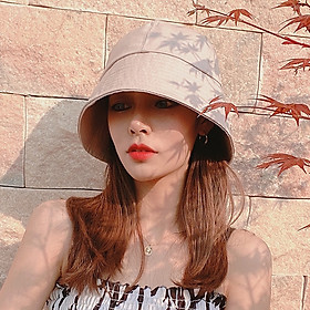 Mũ Vải Vành Nhỏ Thiết Kế Cụp Chống Nắng Thời Trang Dành Cho Nữ