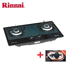 Mua Bếp gas âm Rinnai RVB-2BG(D)N  Chén đồng có đầu hâm  Ngắt gas tự động - Hãng chính hãng