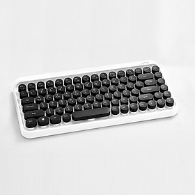 Bàn phím không dây bluetooth 3.0 thiết kế Mini Retro tích hợp nhiều thiết bị - Retro Mini Wireless Keyboard Actto KBD-50