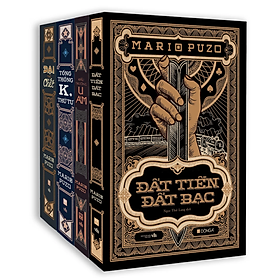 Combo 4 cuốn Mario Puzo Đất tiền đất bạc, Tổng thống K thứ tư, Đấu trường u ám, Dại thì chết Tặng bookmark Vadata - Công Ty Cổ Phần Văn Hóa Đông A