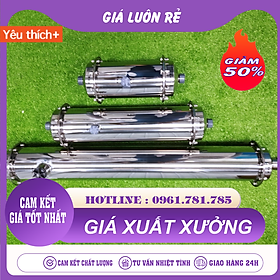 Mua Màng Siêu Lọc UF Gia Đình Vỏ Inox Có Thể Lọc Sạch Các Tạp Chất Có Kích Thước Nhỏ