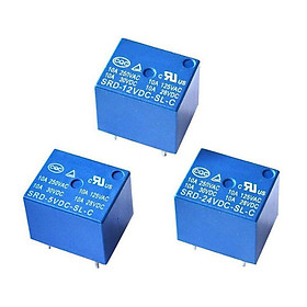 Mua Relay 5V 12V 24V điều khiển tải điện áp tải 220V 10A