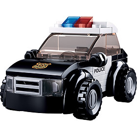 Đồ chơi lắp ráp xe cảnh sát hình sự Tinitoy YY686836 - 88 mảnh