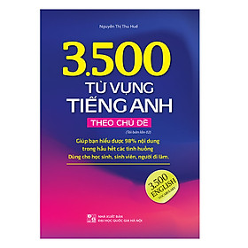 Hình ảnh 3500 Từ Vựng Tiếng Anh Theo Chủ Đề (Tái Bản 02)