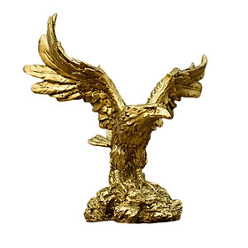 Resin Eagle Sculpture, Collectible Creative Ornament Craft Decorative Modern Statue for Drawing Room  Restaurant Wedding