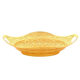 1Pcs Snack Tray Stylish Fadeless Non-Slip Durable Bowl Fruit for Office Household