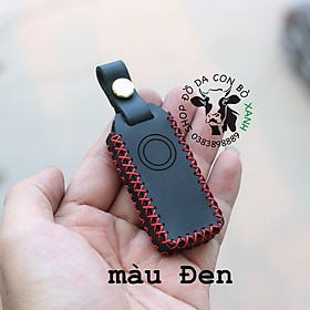 Bao da dành cho Chìa Khóa Remote Pitech chống trộm, keyfob Pi V1 và V2 handmade da thật