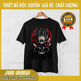 Áo thun nam in hình uchiha itachi sasuke naruto màu đen cực chất độc đẹp giá rẻ