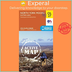 Sách - North York Moors - Eastern Area by Ordnance Survey (UK edition, paperback)