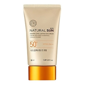 THE FACE SHOP Natural Sun Eco Power Long Lasting Sun Cream