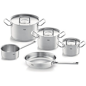 Mua Bộ Nồi Fissler profi set 5 vung thép siêu cao cấp kèm quánh và chảo made in Germany Hàng Chính Hãng