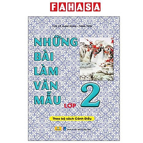 Sách - Những Bài Làm Văn Mẫu Lớp 2 (Cánh Diều) (Tái Bản 2025)