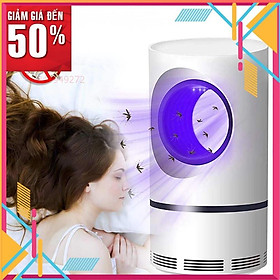 Mua Đèn bắt muỗi hình trụ thông minh bóng hút led tia uv thế hệ mới 2020 đầu cắm cổng usb cho phòng ngủ to nhỏ