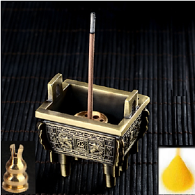 Mua Lư hương 4 chân Mini 5cm(tặng cát Kim sa)