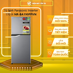 Mua Tủ lạnh Panasonic Inverter 170 lít NR-BA190PPVN  - Kháng khuẩn tinh thể bạc Ag+ - Hàng chính hãng