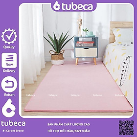 Mua Thảm trải sàn cho bé | Màu Hồng Nhạt | Mềm mịn | An toàn | TUBECA