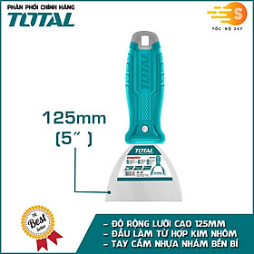 Mua Cây bay sủi cạo sơn kim loại TOTAL 63mm (THT836326)  125mm (THT8312526) - Hợp kim nhôm  loại bỏ sơn  gỉ sét