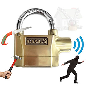 Mua  Loại Tốt  Ổ Khóa Còi Hú Báo Động Chống Trộm KhoNCC-AlarmLock Hàng Chính Hãng - An Toàn Cho Gia Đình - Kho Xưởng - Phòng Nhà Trọ - KLM-KBDALEX (Ngẫu Nhiên Màu)
